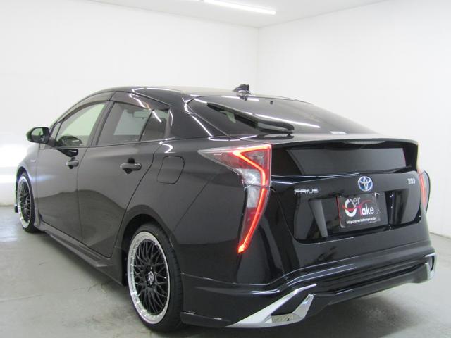 プリウス S セーフティセンスPKG 新品フルエアロ 新品19インチAW 新品タイヤ ナビBカメラ地デジ ブルートゥース レーダークルーズC プリクラッシュセーフティシステム レーンキープアシスト オートハイビーム(7枚目)