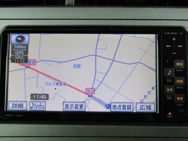 プリウス Ｓ　後期型　新品フルエアロ　新品１８インチＡＷ　新品タイヤ　ＨＩＤヘッドライト　フォグランプ　ナビ　ブルートゥース　ドラレコ　地デジ　ＥＴＣ　スマートキー（17枚目）