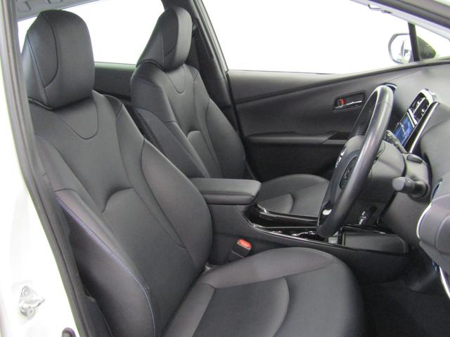 プリウス Ａツーリングセレクション　後期型　黒革シート　フルエアロ　１７インチＡＷ　９インチナビＢカメラ　ドラレコ　シートヒーター　リヤトラフィックアラート　ブラインドスポットモニター　ヘッドアップディスプレイ　セーフティセンスＰＫＧ（16枚目）