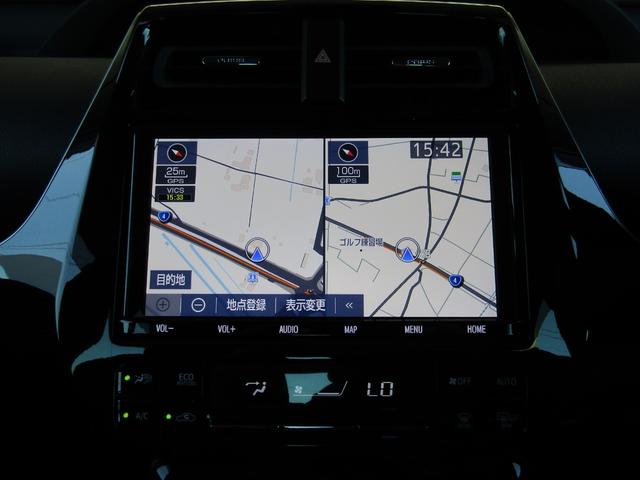 プリウス Ａツーリングセレクション　後期型　黒革シート　フルエアロ　１７インチＡＷ　９インチナビＢカメラ　ドラレコ　シートヒーター　リヤトラフィックアラート　ブラインドスポットモニター　ヘッドアップディスプレイ　セーフティセンスＰＫＧ（37枚目）