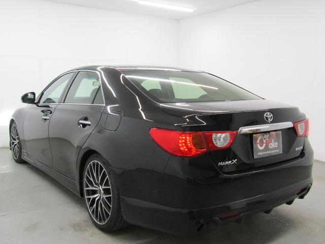 マークX 250G リラックスセレクション・ブラックリミテッド 新品フルエアロ 19インチAW 新品ローダウン HIDヘッドライト 黒内装 フォグランプ ウッドコンビハンドル ナビ バックカメラ 地デジ ETC スマートキー(7枚目)