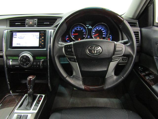 マークX 250G リラックスセレクション・ブラックリミテッド 新品フルエアロ 19インチAW 新品ローダウン HIDヘッドライト 黒内装 フォグランプ ウッドコンビハンドル ナビ バックカメラ 地デジ ETC スマートキー(9枚目)