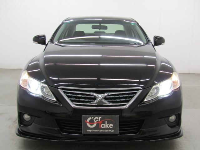 マークX 250G リラックスセレクション・ブラックリミテッド 新品フルエアロ 19インチAW 新品ローダウン HIDヘッドライト 黒内装 フォグランプ ウッドコンビハンドル ナビ バックカメラ 地デジ ETC スマートキー(27枚目)