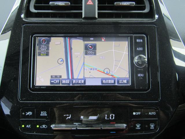 プリウス Ｓツーリングセレクション　黒革シート　セーフティセンスＰＫＧ　新品フルエアロ　新品１９インチＡＷ　新品タイヤ　ナビＢカメラ　ブルートゥース　シートヒーター　レーダークルーズＣ　プリクラッシュセーフティ　レーンキープアシスト（23枚目）