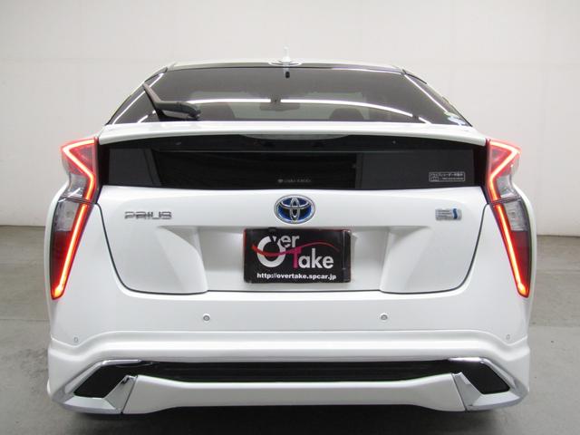 プリウス Aツーリングセレクション 白革シート フルエアロ 17インチAW 9インチナビBカメラ ドライブサポートイルミネーション ドラレコ ブラインドスポットモニター ヘッドアップディスプレイ クリアソナー セーフティセンスPKG(61枚目)