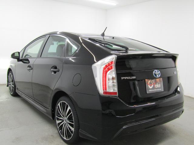 プリウス Sマイコーデ 後期型 黒革シート 新品フルエアロ 新品18インチAW 新品タイヤ HIDヘッドライト ナビBカメラ ブルートゥース AC100V電源 パーキングアシスト タッチトレーサーディスプレイ(7枚目)