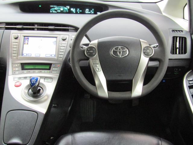 プリウス Sマイコーデ 後期型 黒革シート 新品フルエアロ 新品18インチAW 新品タイヤ HIDヘッドライト ナビBカメラ ブルートゥース AC100V電源 パーキングアシスト タッチトレーサーディスプレイ(10枚目)