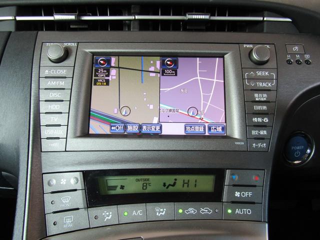 プリウス Sマイコーデ 後期型 黒革シート 新品フルエアロ 新品18インチAW 新品タイヤ HIDヘッドライト ナビBカメラ ブルートゥース AC100V電源 パーキングアシスト タッチトレーサーディスプレイ(16枚目)