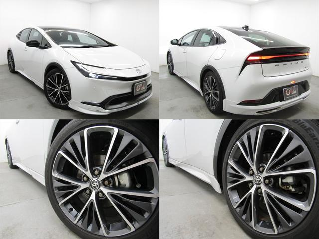 プリウス Ｚ　パノラマルーフ　黒革エアシート　モデリスタフルエアロ　１９インチＡＷ　１２．３インチナビ　ディスプレイオーディオ　３６０カメラ　置くだけ充電　ドラレコ　ＡＣ電源　パワーバックドア　ミラキャスト（50枚目）