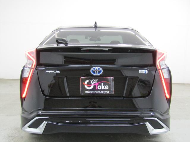 プリウス Ｓツーリングセレクション　黒革シート　セーフティセンスＰＫＧ　新品フルエアロ　新品１９インチＡＷ　新品タイヤ　ナビＢカメラ　ブルートゥース　シートヒーター　レーダークルーズＣ　プリクラッシュセーフティ　レーンキープアシスト（41枚目）