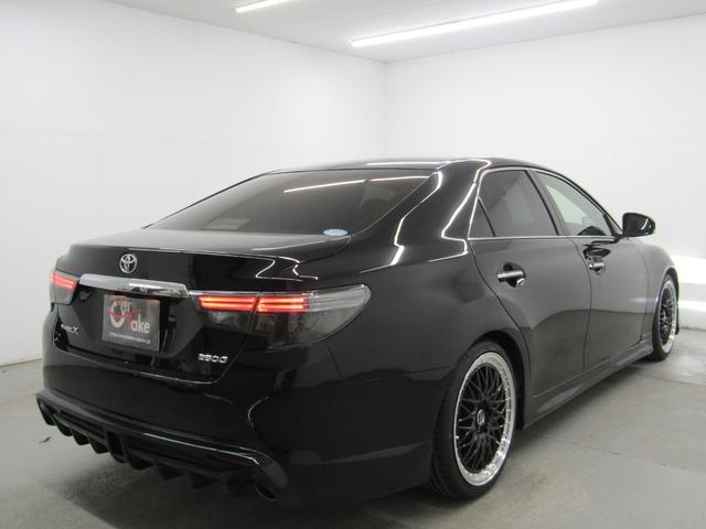 マークＸ ２５０Ｇ　最終型　セーフティセンスＰＫＧ　新品１９インチＡＷ　新品タイヤ　新品ローダウン　　ＬＥＤフォグランプ　ナビＢカメラ　地デジ　ブルートゥース　スマートキー　ＥＴＣ　ドラレコ　レーダー探知機（3枚目）