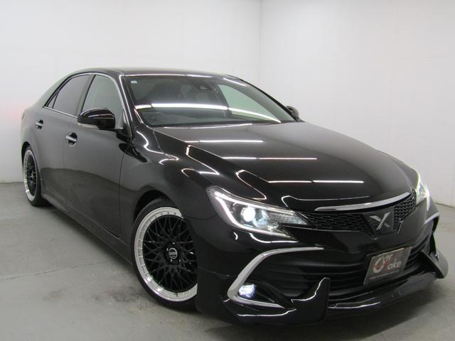 マークＸ ２５０Ｇ　最終型　セーフティセンスＰＫＧ　新品１９インチＡＷ　新品タイヤ　新品ローダウン　　ＬＥＤフォグランプ　ナビＢカメラ　地デジ　ブルートゥース　スマートキー　ＥＴＣ　ドラレコ　レーダー探知機（6枚目）