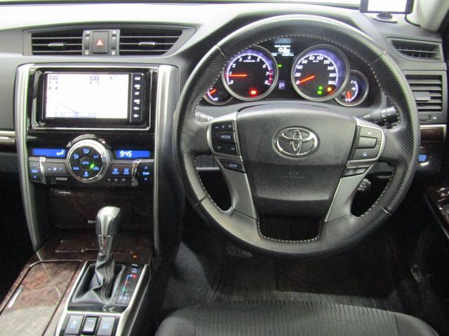 マークＸ ２５０Ｇ　最終型　セーフティセンスＰＫＧ　新品１９インチＡＷ　新品タイヤ　新品ローダウン　　ＬＥＤフォグランプ　ナビＢカメラ　地デジ　ブルートゥース　スマートキー　ＥＴＣ　ドラレコ　レーダー探知機（10枚目）