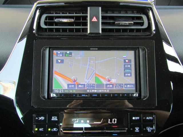 プリウス SセーフティプラスII 後期型 リヤトラフィックアラート ブラインドスポットモニター ロードサインアシスト 新品フルエアロ 新品19インチAW 新品タイヤ ナビBカメラ ブルートゥース ドラレコ AC電源 セーフティセンスP(35枚目)