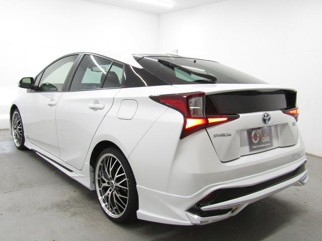 プリウス SセーフティプラスII 後期型 リヤトラフィックアラート ブラインドスポットモニター ロードサインアシスト 新品フルエアロ 新品19インチAW 新品タイヤ ナビBカメラ ブルートゥース ドラレコ AC電源 セーフティセンスP(51枚目)