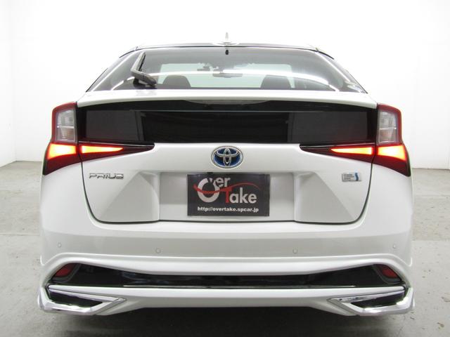 プリウス SセーフティプラスII 後期型 リヤトラフィックアラート ブラインドスポットモニター ロードサインアシスト 新品フルエアロ 新品19インチAW 新品タイヤ ナビBカメラ ブルートゥース ドラレコ AC電源 セーフティセンスP(53枚目)