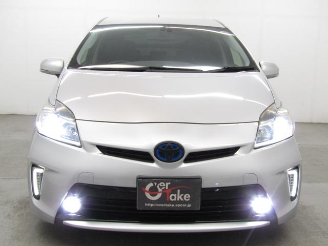 プリウス Ｇ　後期　黒半革シート　車高調　１９インチＡＷ　ＬＥＤテールランプ　ＬＥＤデイライト　ＨＩＤヘッドライト　ＬＥＤフォグ　８インチナビＢカメラ　コンビハンドル　オートクルーズＣ　タッチトレーサーディスプレイ（36枚目）