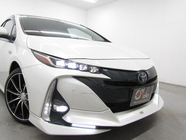 プリウスPHV Sナビパッケージ TRD/モデリスタフルエアロ 18インチAW 11.6インチナビBカメラ ブルートゥース ドラレコ クリアランスソナー セーフティセンスPKG レーダークルーズ プリクラッシュセーフティ レーンキープ(4枚目)