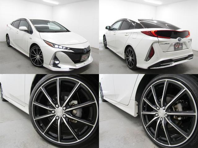 プリウスPHV Sナビパッケージ TRD/モデリスタフルエアロ 18インチAW 11.6インチナビBカメラ ブルートゥース ドラレコ クリアランスソナー セーフティセンスPKG レーダークルーズ プリクラッシュセーフティ レーンキープ(38枚目)