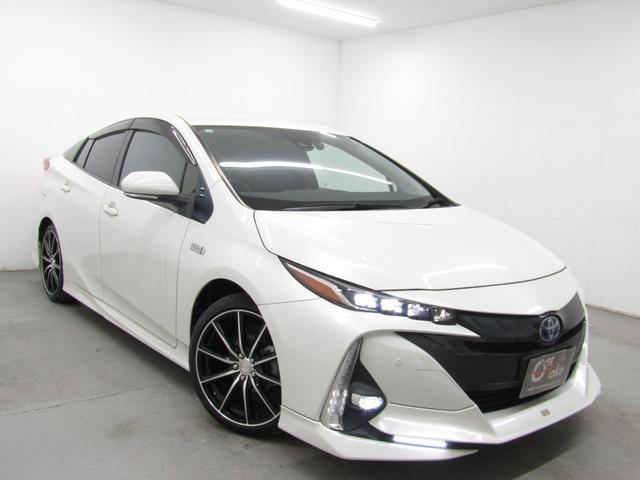 プリウスPHV Sナビパッケージ TRD/モデリスタフルエアロ 18インチAW 11.6インチナビBカメラ ブルートゥース ドラレコ クリアランスソナー セーフティセンスPKG レーダークルーズ プリクラッシュセーフティ レーンキープ(39枚目)