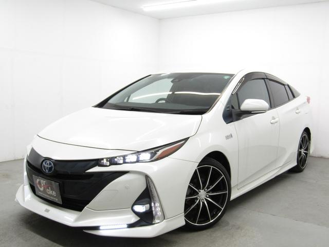 プリウスPHV Sナビパッケージ TRD/モデリスタフルエアロ 18インチAW 11.6インチナビBカメラ ブルートゥース ドラレコ クリアランスソナー セーフティセンスPKG レーダークルーズ プリクラッシュセーフティ レーンキープ(45枚目)