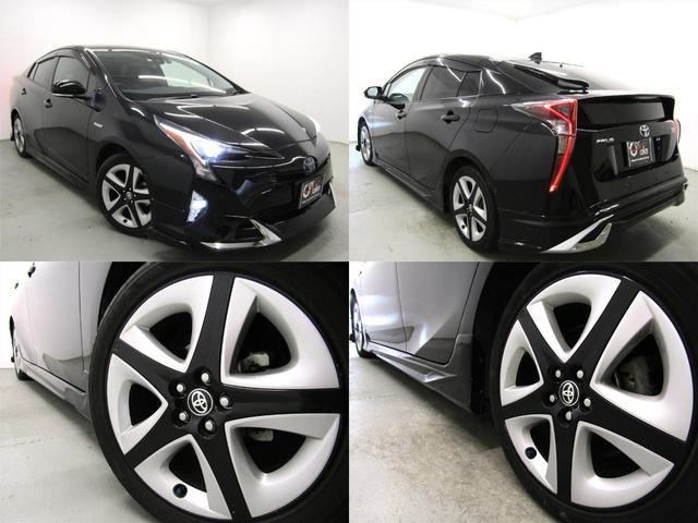 プリウス Ａツーリングセレクション　黒革シート　フルエアロ　１７インチＡＷ　９インチナビＢカメラ　ドラレコ　ＡＣ電源　ブラインドスポットモニター　ヘッドアップディスプレイ　クリアランスソナー　パーキングアシスト　セーフティセンスＰＫＧ（51枚目）