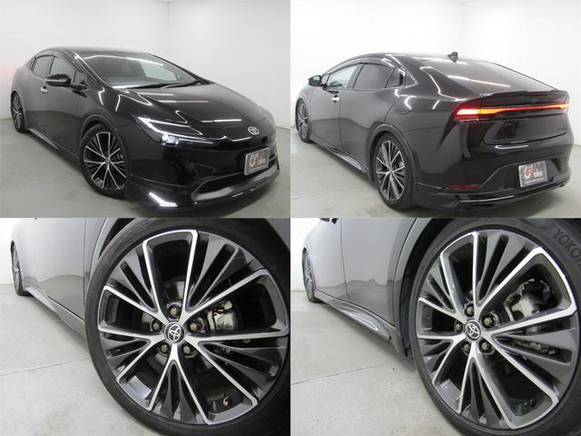 プリウス Ｚ　黒革エアシート　モデリスタフルエアロ　１９ＡＷ　１２．３インチディスプレイオーディオ　ナビ　３６０カメラ　パワーバックドア　デジタルインナーミラー　ドラレコ　置くだけ充電　ＡＣ電源　スマホミラーリング（2枚目）