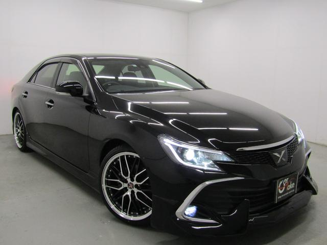 マークX 250G 最終型 セーフティセンスPKG フルエアロ 19インチAW ローダウン LEDフォグランプ クリアランスソナー ナビBカメラ ブルートゥース レーダークルーズC プリクラッシュセーフティ レーンキープ(38枚目)