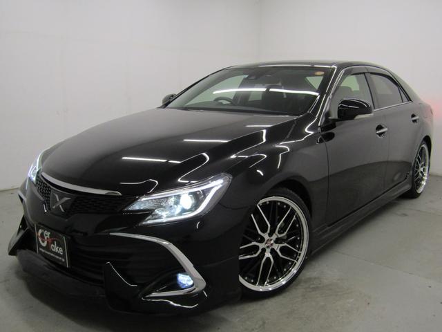 マークX 250G 最終型 セーフティセンスPKG フルエアロ 19インチAW ローダウン LEDフォグランプ クリアランスソナー ナビBカメラ ブルートゥース レーダークルーズC プリクラッシュセーフティ レーンキープ(44枚目)