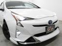 プリウス Aツーリングセレクション 白革シート フルエアロ 17インチAW 9インチナビBカメラ ブルートゥース シートヒーター ブラインドスポットモニター ヘッドアップディスプレイ クリアソナー パーキングアシスト セーフティセンスP 中古車画像_4