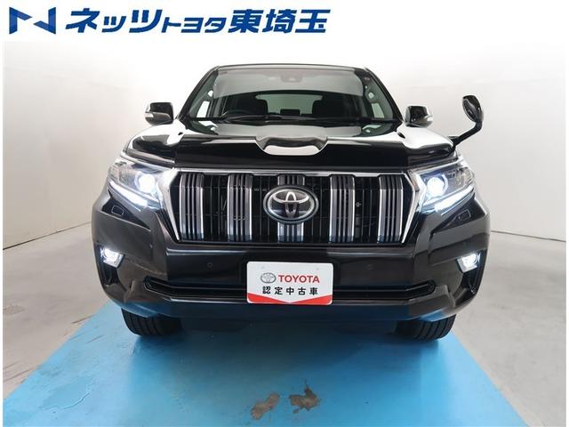 ランドクルーザープラド TX 純正9型ナビ レーダークルーズコントロール クリアランスソナー ETC2.0 オートハイビーム 衝突被害軽減 バックカメラ オートライト スマートキー 4WD Bluetooth接続(5枚目)