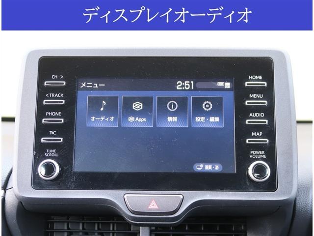 ヤリス Ｘ　ディスプレイオーディオ　クリアランスソナー　衝突被害軽減装置　　メディアプレイヤー接続　ＵＳＢ　Ｂｌｕｅｔｏｏｔｈ　スマートキー　ワンオーナー（3枚目）
