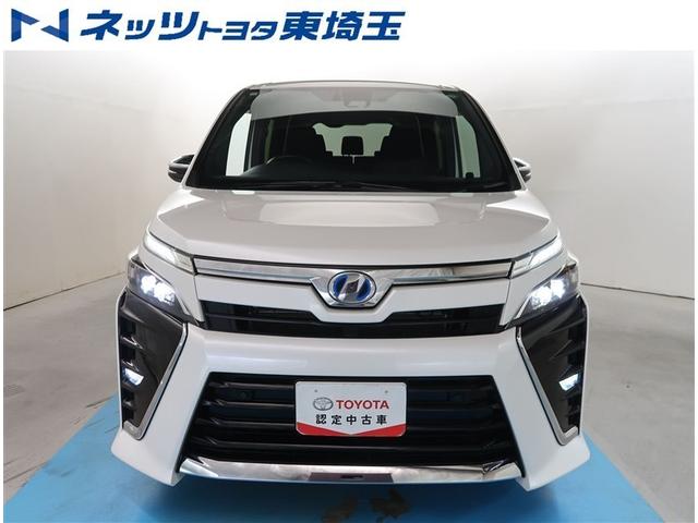 ヴォクシー ハイブリッドＺＳ　煌ＩＩ　衝突被害軽減装置　ＳＤナビ　フルセグ　ＣＤ　ＤＶＤ　ＵＳＢ　ＨＤＭＩ　Ｂｌｕｅｔｏｏｔｈ　後席モニター　ドラレコ　シートヒーター　純正アルミ　両側電動スライドドア　ＥＴＣ２．０　バックカメラ（5枚目）
