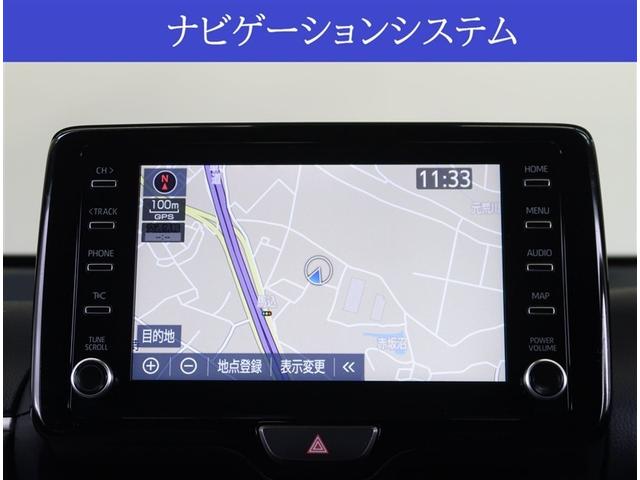 ヤリス ハイブリッドG 純正8型ディスプレイオーディオ バックカメラ 衝突被害軽減システム コーナーセンサー スマートキー ETC2.0 オートハイビーム オートライト オートエアコン Bluetooth接続(3枚目)