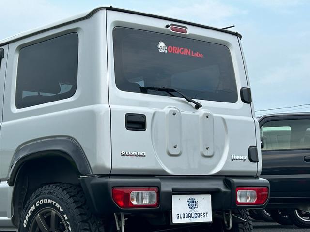 ジムニー ＸＧ　１年保証付　修復歴無　禁煙　運転支援　新車保証書・記録簿　足廻リフトアップ　ＯＲＩＧＩＮ前後バンパー・フロントグリル・オーバーフェンダ　ＯＲＩＧＩＮ１６ＡＷ　ｃａｒｒｏｚｅｒｉａ７型ナビ・ＴＶ　ＥＴＣ（40枚目）