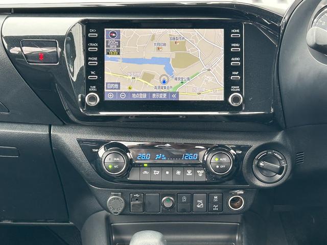 ハイラックス Ｚ　ＧＲスポーツ　１オーナー　禁煙　運転支援　ＪＡＯＳリフトアップ・サイドステップ・スキッドバー　ＪＡＯＳマフラー　荷台ＬＩＮＥ－Ｘ塗装　ＧＲ純正８型ディスプレイオ－ディオ・全周囲モニタ　レ－ダ－クルコン　ＥＴＣ２．０（24枚目）
