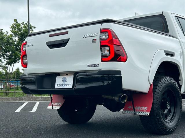ハイラックス Ｚ　ＧＲスポーツ　１オーナー　禁煙　運転支援　ＪＡＯＳリフトアップ・サイドステップ・スキッドバー　ＪＡＯＳマフラー　荷台ＬＩＮＥ－Ｘ塗装　ＧＲ純正８型ディスプレイオ－ディオ・全周囲モニタ　レ－ダ－クルコン　ＥＴＣ２．０（46枚目）