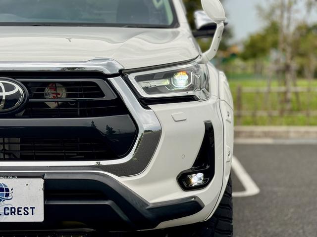 ハイラックス Ｚ　後期型　禁煙　ワンオーナー　運転支援　足廻・ボディーリフトアップ　ＧＩ★ＧＥＡＲオーバーフェンダー・サイドステップ　ＲＡＹＳ１７ＡＷ　７型ナビ・Ｂカメラ・ＢＴ　レーダークルコン　コーナーセンサ　ＥＴＣ（39枚目）