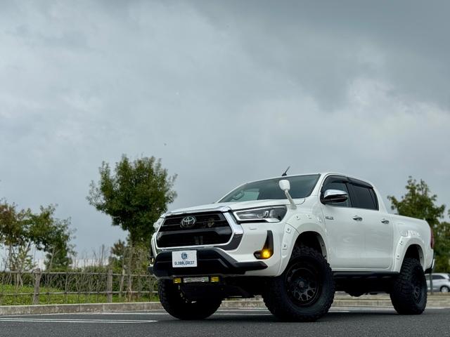 ハイラックス Ｚ　後期型　禁煙　ワンオーナー　運転支援　足廻・ボディーリフトアップ　ＧＩ★ＧＥＡＲオーバーフェンダー・サイドステップ　ＲＡＹＳ１７ＡＷ　７型ナビ・Ｂカメラ・ＢＴ　レーダークルコン　コーナーセンサ　ＥＴＣ（65枚目）