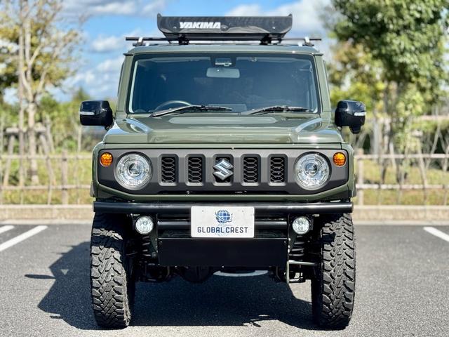 ジムニー ＸＣ　４×４ＥＳＰＳＰＯＩＲ１．５ｉｎｃｈリフトアップ　ＲＡＹｓ１６ＡＷ　社外前後バンパー　スキッドプレート　ＳｈｏｗａＧＡＲＡＧＥ９ｍｍフェンダー　ＹＡＫＩＭＡルーフカーゴ　メモリーナビ　Ｂカメラ　ＥＴＣ（6枚目）