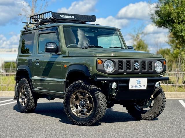 ジムニー ＸＣ　４×４ＥＳＰＳＰＯＩＲ１．５ｉｎｃｈリフトアップ　ＲＡＹｓ１６ＡＷ　社外前後バンパー　スキッドプレート　ＳｈｏｗａＧＡＲＡＧＥ９ｍｍフェンダー　ＹＡＫＩＭＡルーフカーゴ　メモリーナビ　Ｂカメラ　ＥＴＣ（10枚目）