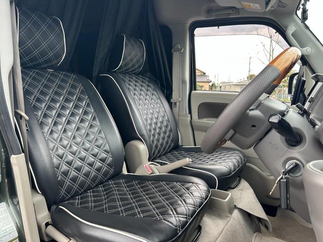 エブリイ ジョインターボ　修復歴無　５速Ｍ／Ｔ　社外リフトアップ　Ｐｌｕｓｌｉｎｅ前後バンパ　ＤＥＡＮ１６ＡＷ　ＳＵＮＡＵＴＯヒッチメンバ－　ル－フラック　ベットキット　黒革調シ－トカバ－　社外１０型ナビ・ＴＶ・ＢＴ・Ｂカメラ（18枚目）