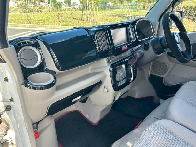 エブリイワゴン ＰＺターボスペシャル　全国対応１年保証付　禁煙　衝突軽減　ハイルーフ　ＲＳ－Ｒ車高調　ｌｕｃｉｏｌｅフルエアロ　オーバーフェンダー　ＢＭＳ１５ｉｎｃｈＡＷ　ＲＥＩＺ流星ヘッドライト　ＬＥＤテール　両側Ｐスラ　メモリーナビ（17枚目）