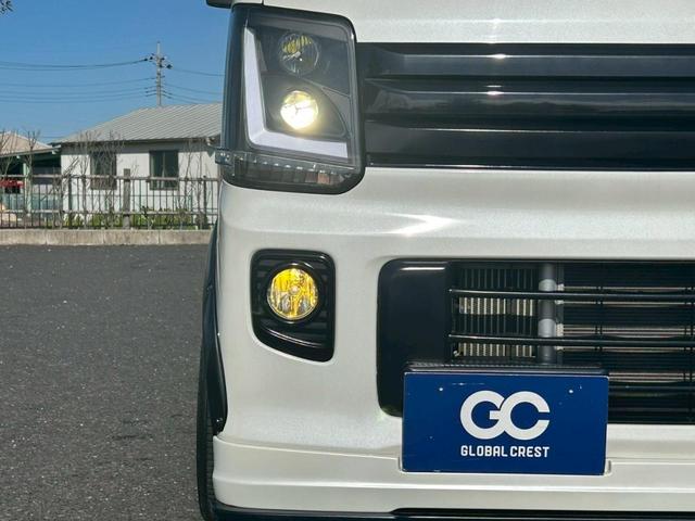 エブリイワゴン ＰＺターボスペシャル　全国対応１年保証付　禁煙　衝突軽減　ハイルーフ　ＲＳ－Ｒ車高調　ｌｕｃｉｏｌｅフルエアロ　オーバーフェンダー　ＢＭＳ１５ｉｎｃｈＡＷ　ＲＥＩＺ流星ヘッドライト　ＬＥＤテール　両側Ｐスラ　メモリーナビ（39枚目）