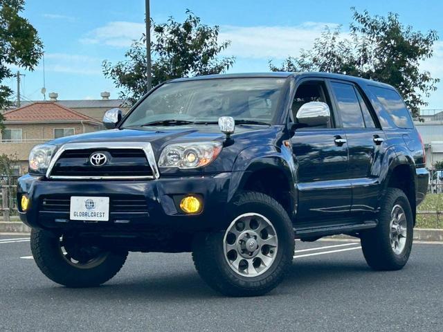 ハイラックスサーフ ＳＳＲ－Ｘ　後期型　修復無　社外足廻リフトアップ　ＳＨＶＥＬサス　ＲＡＮＣＨＯショック　ラテラルロッド　ＦＪ純正１７インチＡＷ　ＲＥＮＥＧＡＤＥＡ／Ｔ　ｓｔｒａｄａ７型メモリナビ・フルセグ・Ｂカメラ・ＢＴ　ＥＴＣ（12枚目）