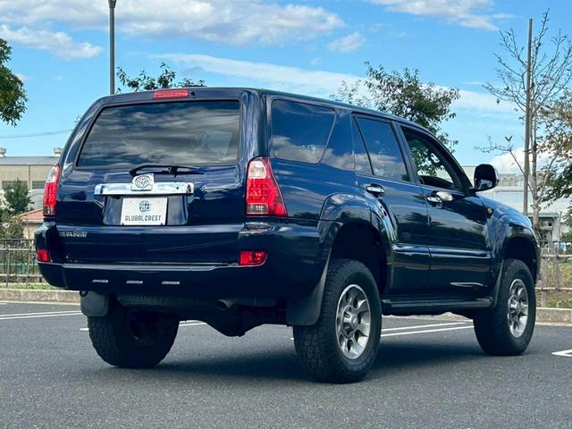 ハイラックスサーフ ＳＳＲ－Ｘ　後期型　修復無　社外足廻リフトアップ　ＳＨＶＥＬサス　ＲＡＮＣＨＯショック　ラテラルロッド　ＦＪ純正１７インチＡＷ　ＲＥＮＥＧＡＤＥＡ／Ｔ　ｓｔｒａｄａ７型メモリナビ・フルセグ・Ｂカメラ・ＢＴ　ＥＴＣ（13枚目）