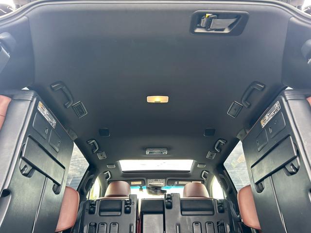 ランドクルーザー ZX 修復歴無 Grgoセキュリティ エアサス 純正20AW サンル-フ 純正SD9型ナビ・TV 18スピーカー 全周囲カメラ 茶革シート 冷暖房パワーシート シートメモリー ステアリングヒーター クルコン(23枚目)