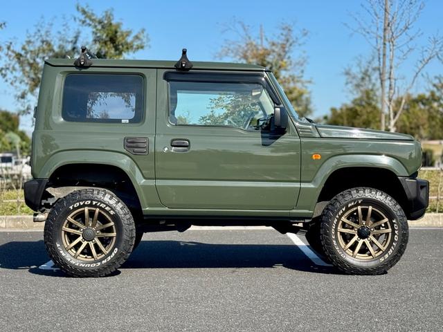 ジムニー XG 修復歴無 5速MT 社外足廻リフトアップ AUTOCROSS16AW OPENCOUNTRY M/T HKSマフラー INNOルーフキャリア Pioneer7型ディスプレイオーディオ 純正フロアマット(7枚目)
