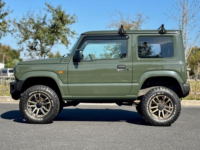 ジムニー XG 修復歴無 5速MT 社外足廻リフトアップ AUTOCROSS16AW OPENCOUNTRY M/T HKSマフラー INNOルーフキャリア Pioneer7型ディスプレイオーディオ 純正フロアマット(8枚目)