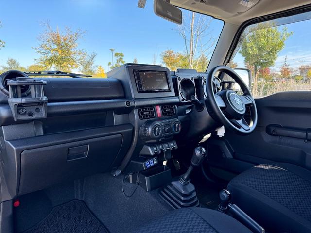 ジムニー XG 修復歴無 5速MT 社外足廻リフトアップ AUTOCROSS16AW OPENCOUNTRY M/T HKSマフラー INNOルーフキャリア Pioneer7型ディスプレイオーディオ 純正フロアマット(15枚目)